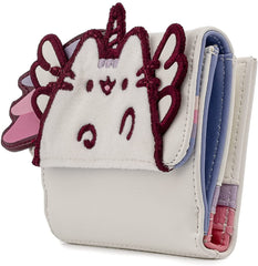 Loungefly Pusheen Unicorn Plush Flap Zip Wallet