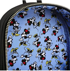 LOUNGEFLY Positively Minnie Mouse Polka Dot Mini Backpack Standard