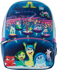 LOUNGEFLY Pixar Moments Inside Out Control Panel Double Strap Shoulder Bag