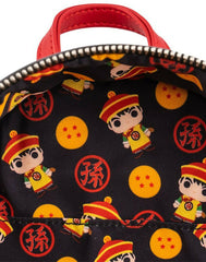 LOUNGEFLY POP Dragon Ball Z Gohan Piccolo Womens Double Strap Shoulder Bag Purse