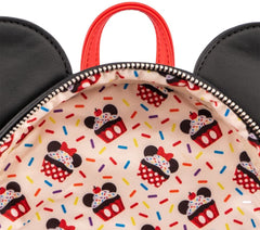 LOUNGEFLY Disney Minnnie Mouse Oh My Cosplay Treats Womens Double Strap Shoulder Bag Purse