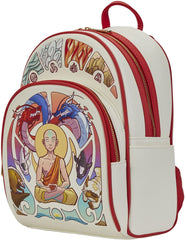 LOUNGEFLY Avatar Aang Meditation Womens Double Strap Shoulder Bag Purse