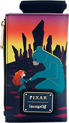 LOUNGEFLY Disney Brave Princess Castle Series Flap Wallet