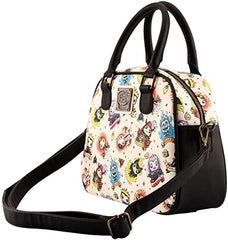 Loungefly Disney Pop! Villains Tattoo Art Crossbody Bag