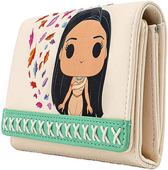 POP! LOUNGEFLY Disney Pocahontas Trifold Wallet