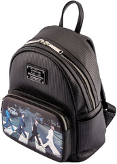 LOUNGEFLY The Beatles Abbey Road Womens Double Strap Shoulder Bag Purse