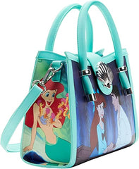 Loungefly Disney The Little Mermaid Princess Scenes Crossbody Bag