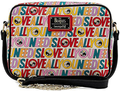 Loungefly The Beatles All You Need is Love Crossbody Bag
