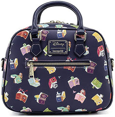 Loungefly Disney Princess Books AOP Crossbody Bag