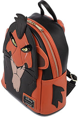 LOUNGEFLY The Lion King Scar Cosplay Mini Backpack
