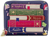 LOUNGEFLY Disney Princess Books Zip Around Wallet