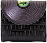 LOUNGEFLY The Beatles Let It Be Vinyl Record Faux Leather Wallet