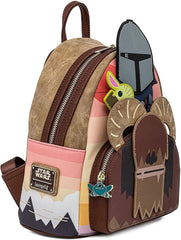 Loungefly Star Wars Mandalorian Ride Mini Backpack