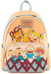 LOUNGEFLY Nickelodeon Rugrats 30th Anniversary Womens Double Strap Shoulder Bag Purse