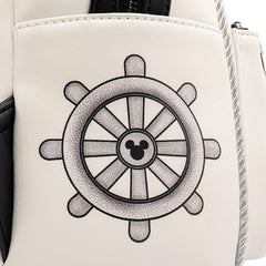 Loungefly Disney Mickey Steamboat Willie Double Strap Shoulder Bag
