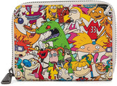 LOUNGEFLY Nickelodeon Nick Rewind Gang Zip Around Wallet