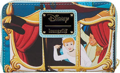 LOUNGEFLY Disney Cinderella Princess Scene Zip Around Wallet
