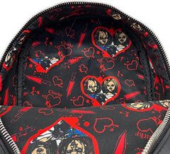 LOUNGEFLY Bride of Chucky Tiffany Double Strap Shoulder Bag