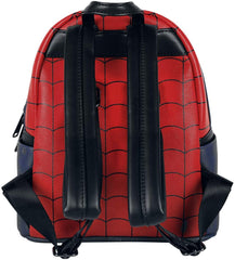 LOUNGEFLY Marvel SpiderMan Classic Cosplay Womens Double Strap Shoulder Bag Purse