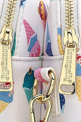 LOUNGEFLY Disney Princess Ice Cream Crossbody Purse