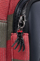 LOUNGEFLY Nightmare On Elm Street Freddy Sweater Mini Backpack