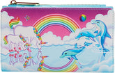 LOUNGEFLY Lisa Frank Unicorn Reflection Wallet