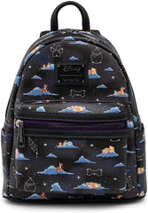 Loungefly Disney Classic Characters Clouds Double Strap Shoulder Bag
