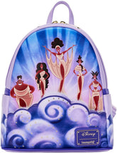 LOUNGEFLY Disney Hercules Muses Clouds Womens Double Strap Shoulder Bag Purse