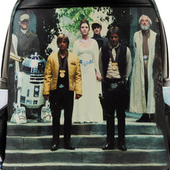 LOUNGEFLY Star Wars A New Hope Final Frame Double Strap Shoulder Bag