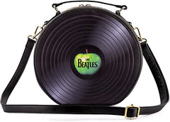 LOUNGEFLY The Beatles Let It Be Vinyl Record Crossbody