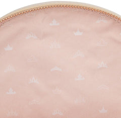 LOUNGEFLY Disney Ultimate Princess Metal Crown Crossbody