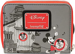 LOUNGEFLY Disney 100 Mickey Mouse Club Zip Around Wallet