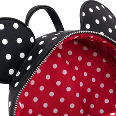 Loungefly Disney Minnie Mouse Polka Dot Double Strap Shoulder Bag
