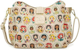 LOUNGEFLY Pop! - Disney Princess Circles - Crossbody Bag Purse Handbag