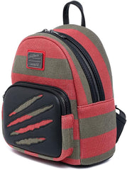 LOUNGEFLY Nightmare On Elm Street Freddy Sweater Mini Backpack