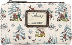 Loungefly Disney Bambi Scenes Faux Leather Wallet