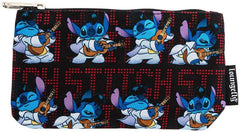 LOUNGEFLY X Disney Lilo And Stitch Elvis Nylon Cosmetic Pouch