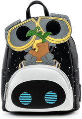 LOUNGEFLY POP Disney Pixar Wall-E Eve Boot Earth Day Womens Double Strap Shoulder Bag Purse