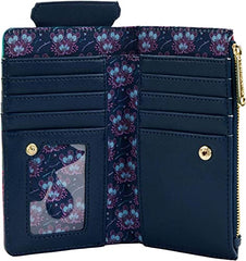 LOUNGEFLY Disney Brave Princess Castle Series Flap Wallet