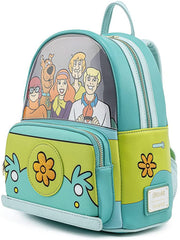 LOUNGEFLY Scooby Doo Mystery Machine Womens Double Strap Shoulder Bag Purse