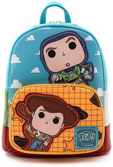 Loungefly Disney POP Toy Story Buzz Double Strap Shoulder Bag