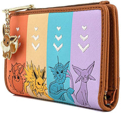 Loungefly Pokemon Eevee Evolutions Flap Wallet