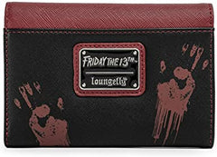 LOUNGEFLY Friday The 13th Jason Mask Trifold Wallet