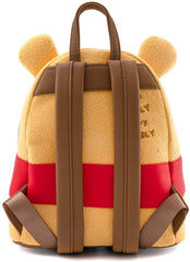 LOUNGEFLY Disney Winnie the Pooh Hunny Tummy Womens Double Strap Shoulder Bag Purse
