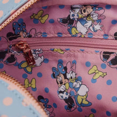 LOUNGEFLY Disney Minnie Pastel Dots Crossbody Bag