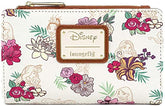 LOUNGEFLY Disney Princesses Floral Faux Leather Wallet