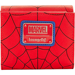 LOUNGEFLY Marvel Spider Man Color Block Wallet