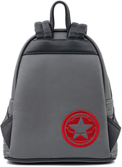 LOUNGEFLY Marvel Winter Soldier Mini Backpack Standard