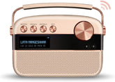 Saregama Carvaan 2.0 Portable Digital Music Player - Sound by Harman/Kardon (with 20,000 Songs) (with WiFi, Rose Gold Color)