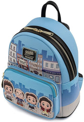 Funko LOUNGEFLY CORE Seinfeld CAST Art Mini Faux Backpack